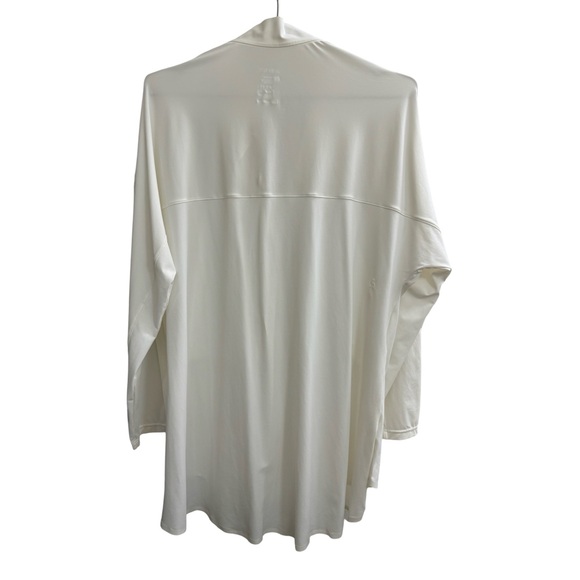 ADAY Something Borrowed Shirt in White Woman’s Large - Picture 6 of 8